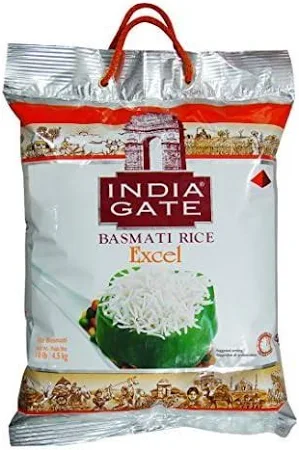 Rice India Gate Basmati Rice Excel 10 LBS