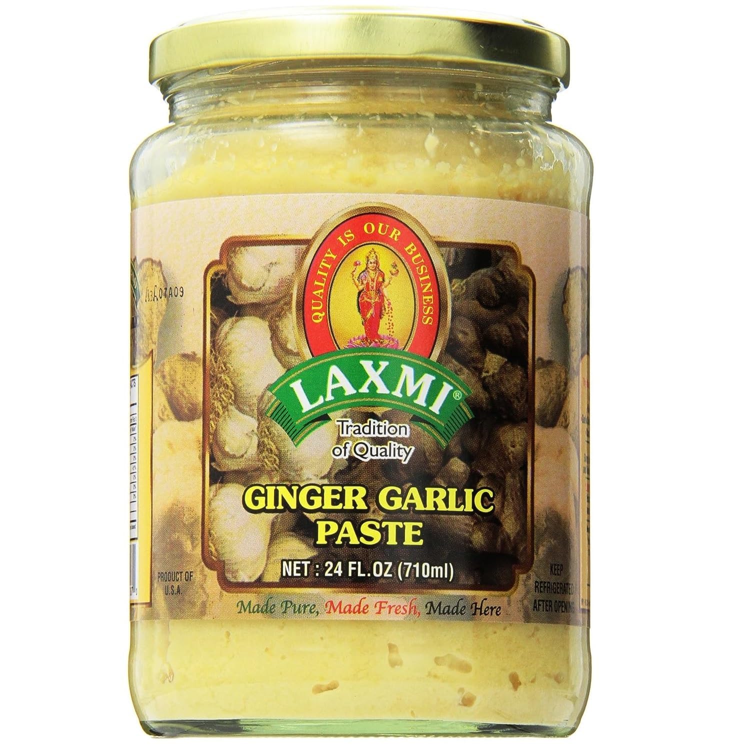 Laxmi Ginger Garlic Paste 24 OZ