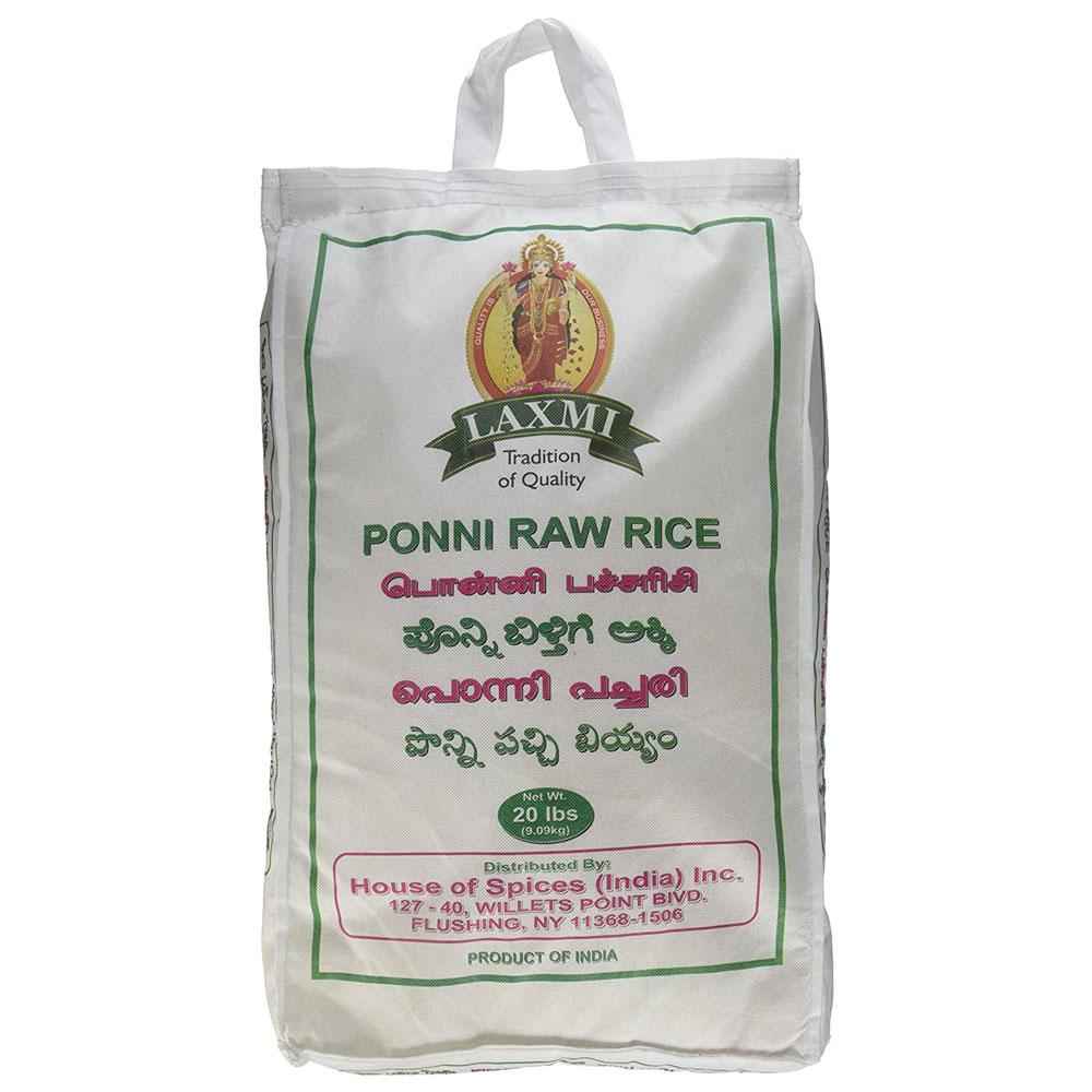 LAXMI PONNI RAW RICE 20 LBS