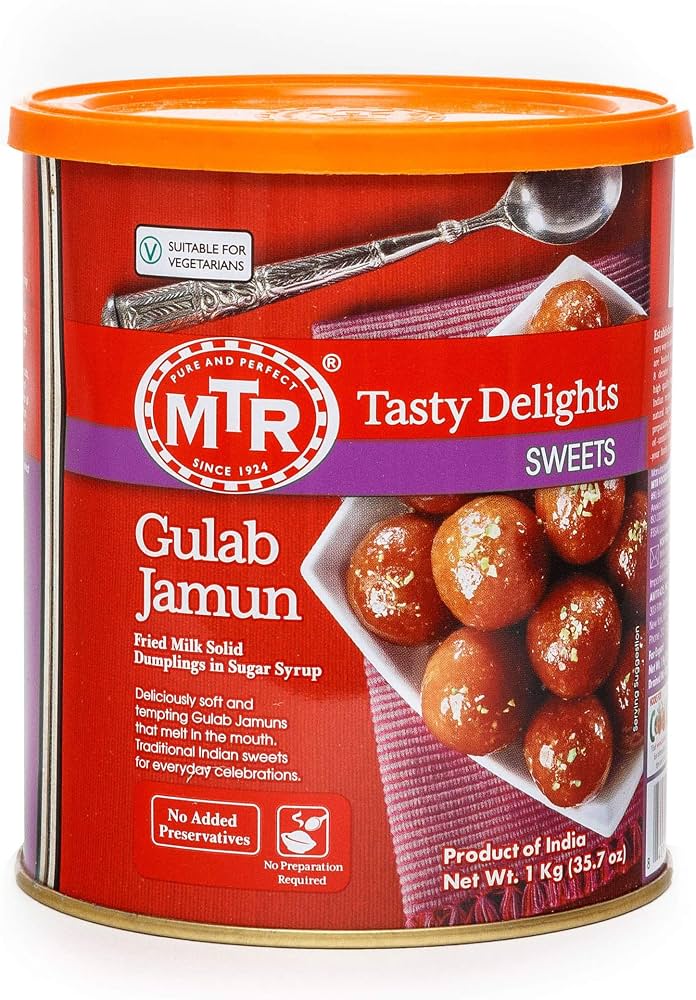 Mtr Gulab Jamun Gulabjamun (canned) 2.2 LBS