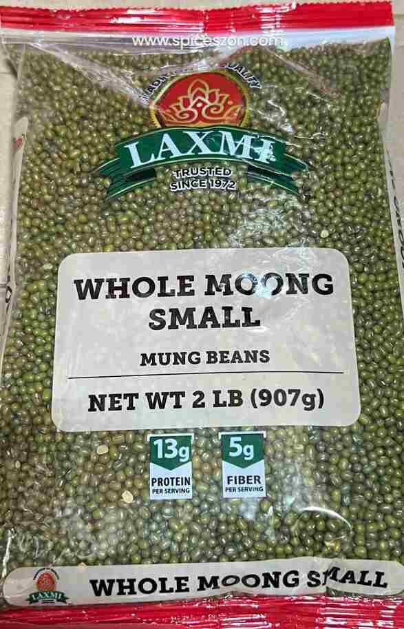 Moong   Laxmi Moong Whole Small 2 LBS