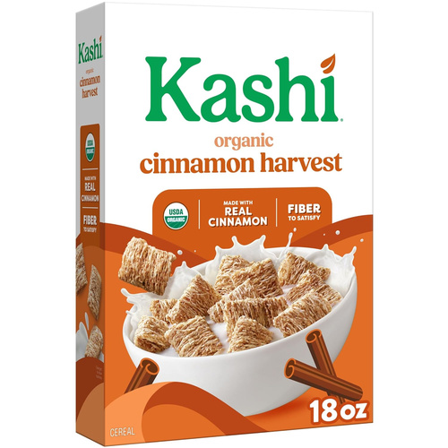 KASHI ORG CINN HARVE 18 OZ