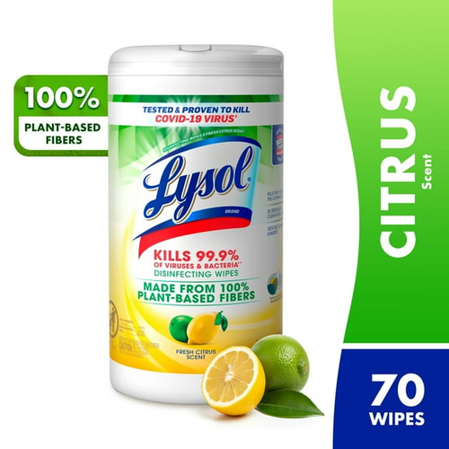 LYSOL WIPES FRESH CI 70 COUNT
