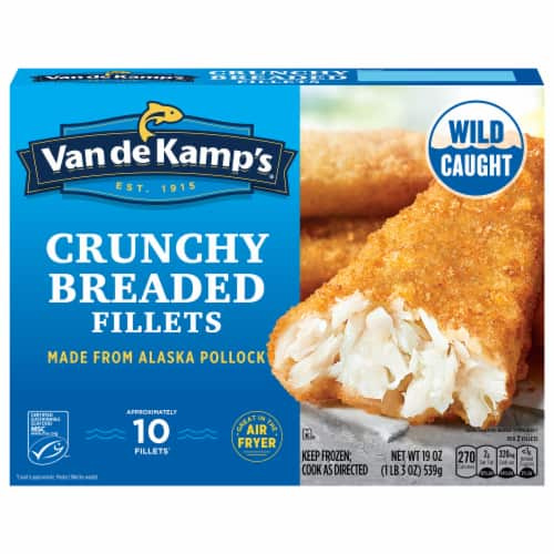 VDK BREADED FISH FIL 19 OZ