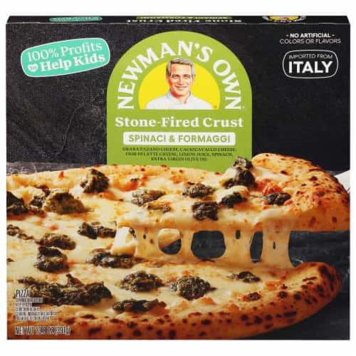 NEWMANS SPINACH FORM 13.8 OZ