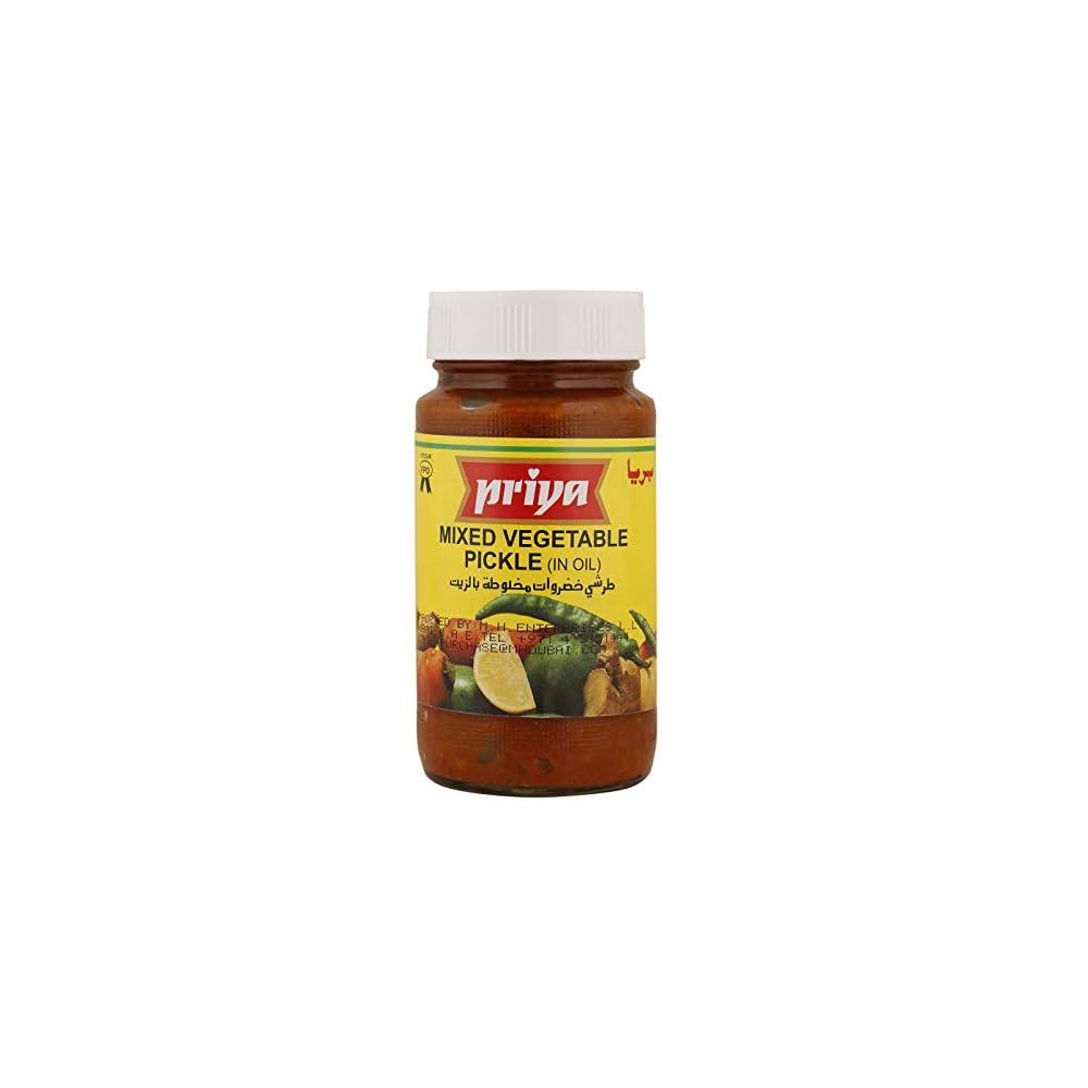 Priya Mixed Veg Pickle  10.6 OZ