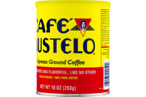Caf? Bustelo Espresso Dark Roast Ground Coffee 10 Oz 10 OZ