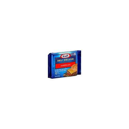 KRAFT DELI DELUXE AMERICAN SLICE 8 OZ