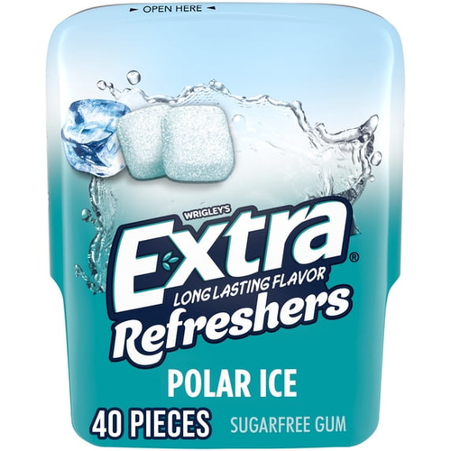 EXTRA REFRESHERS POLAR ICE 40 PCS