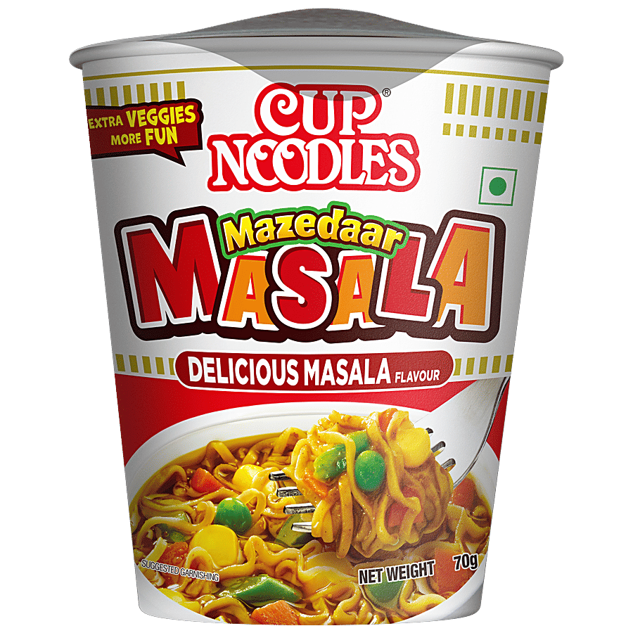 Nissin Cup Noodles Mazedaar Masala Noodle 70 GM