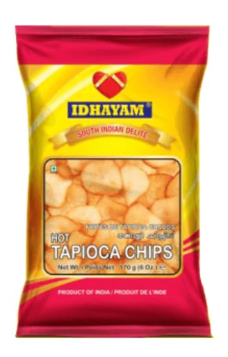 IDHAYAM TOPIOCA CHIPS 170 GM