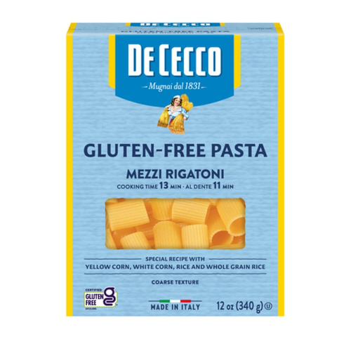 DE CECCO GF RIGATONI 12 OZ