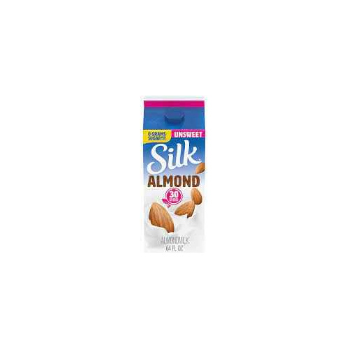 SILK ALMOND MILK UNSWEETENED 4 Lbs