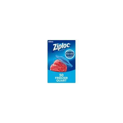 ZIPLOCK QT STORAGE BAG 50 COUNT