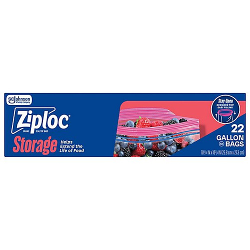 ZIPLOC STORAGE GAL 22 COUNT