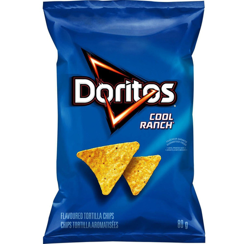 DORITOS COOL RANCH FLAV TORTILLA CHIPS 262.2 GM