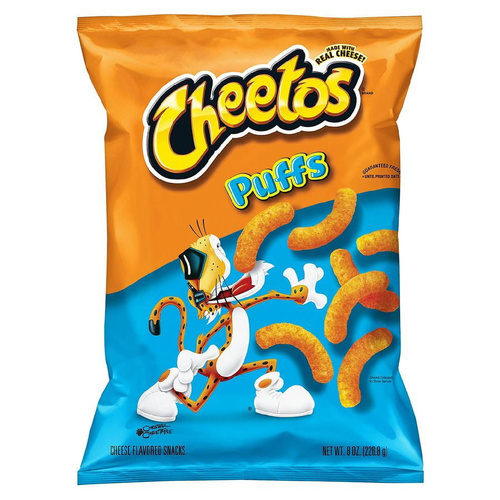 CHEETOS PUFFS CHEESE FLAVOR 226.8 GM