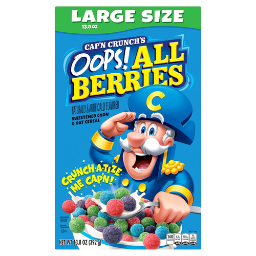 CAPN CRUNCH OOPS BER 13.8 OZ