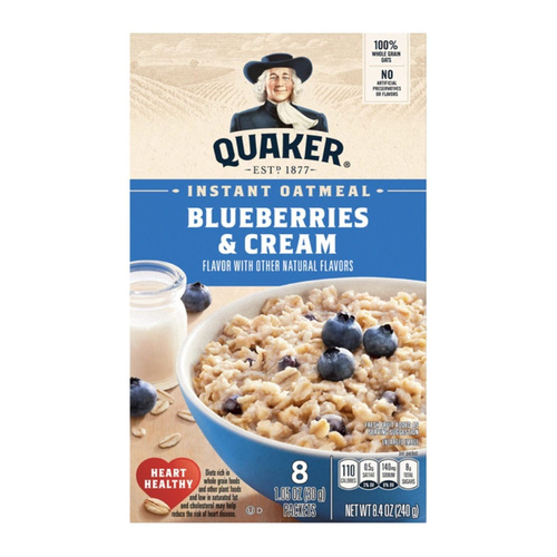 QUAKER INST BLUE & C 10 OZ