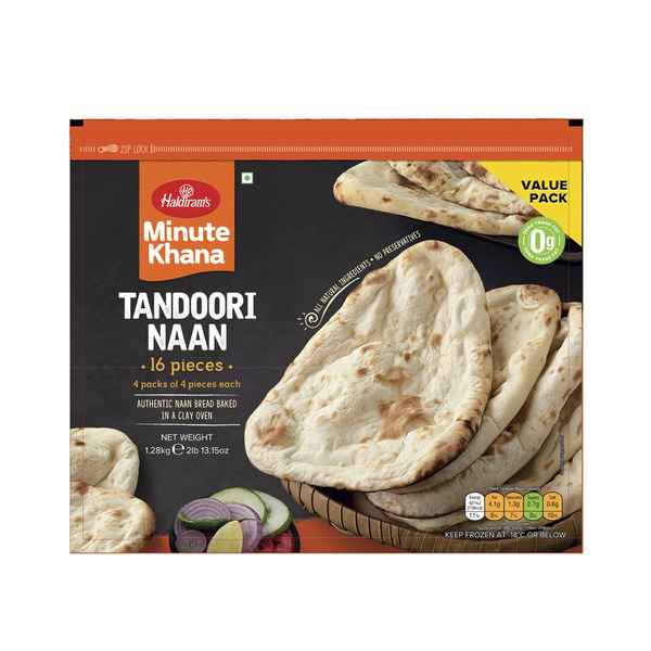 HALDIRAM TANDOORI NAAN 1.28 KG