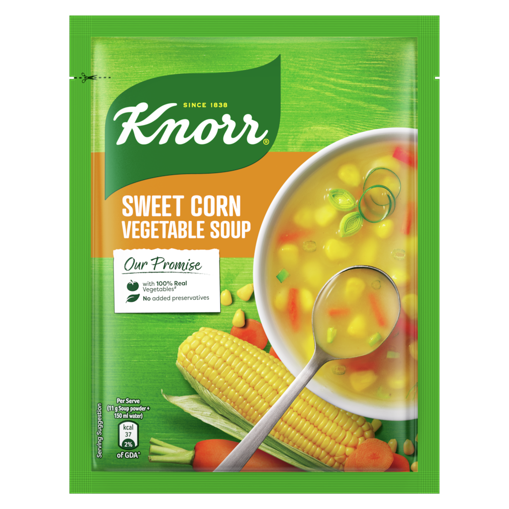 SWEET CORN VEG SOUP KNORR 47 GM