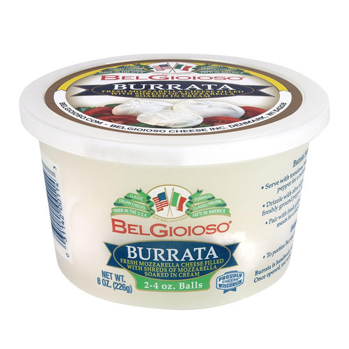 BELGIOSO BURRATA BAL 8 OZ