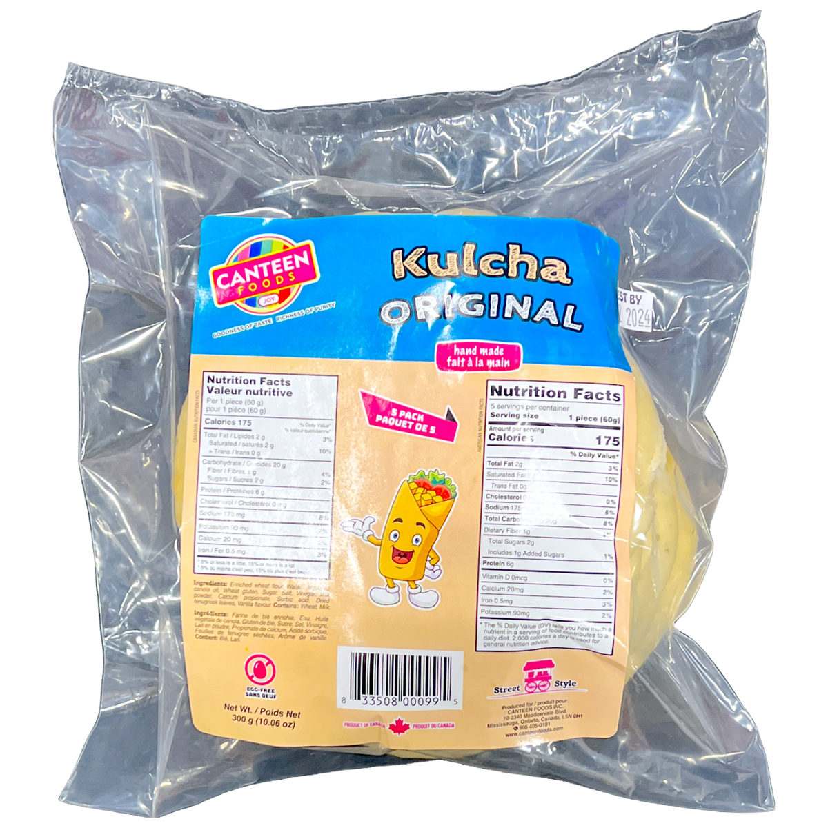 Canteen Original Kulcha 5 PCS