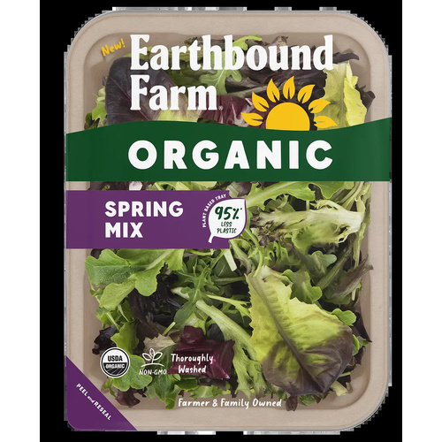 EARTH B. FARM ORG SPRING MIX SALAD 10 OZ