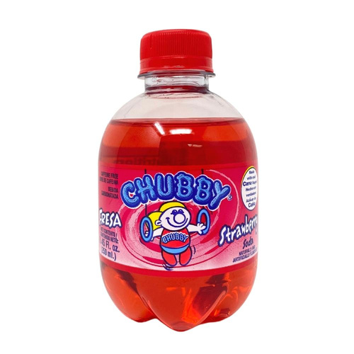 CHUBBY STRAWBERRY SODA 8.45 FLOZ