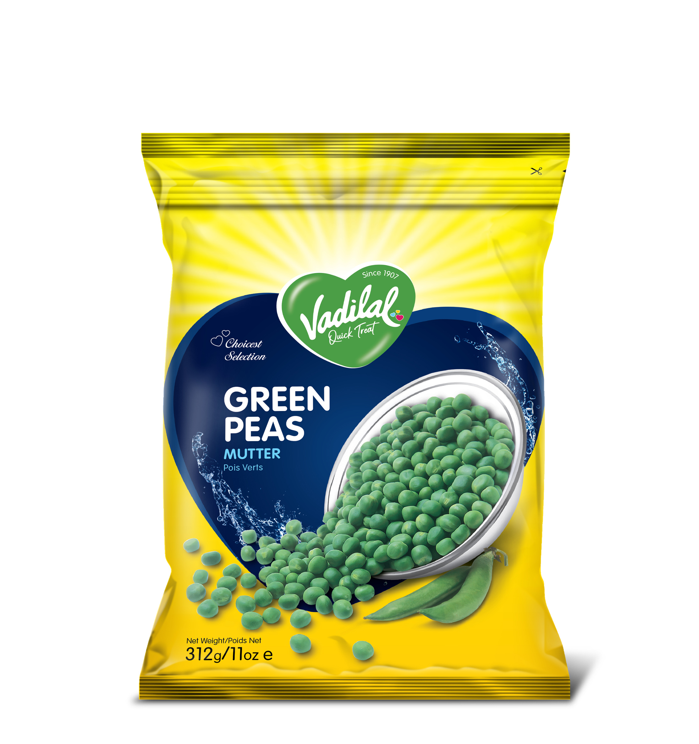 Vadilal Green Peas 11 OZ