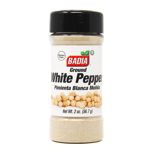 BADIA PEPPER GROUND WHITE 2 OZ