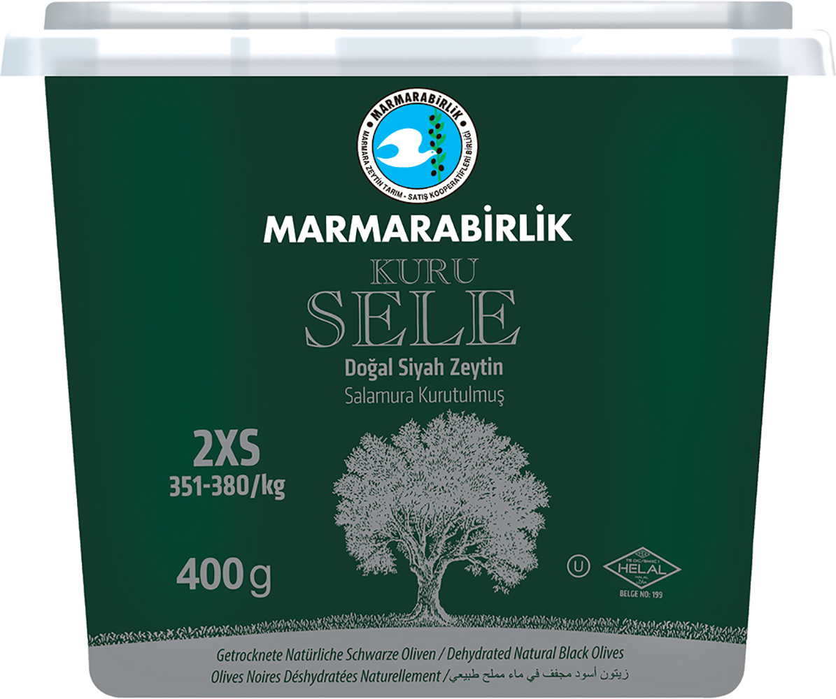 Marmara Black Olives 400 GM