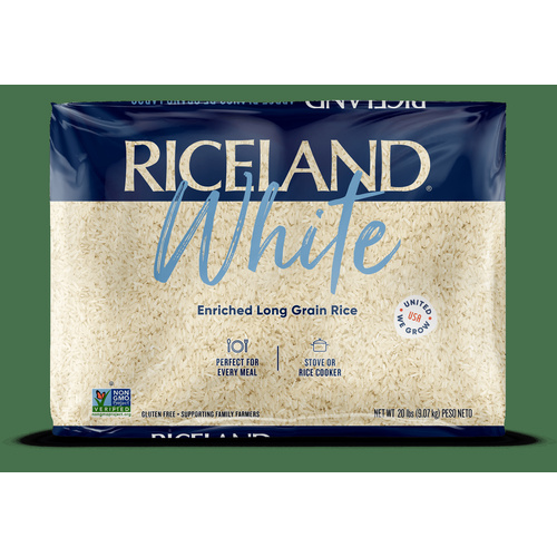 RICELAND LONG GRAIN WHITE RICE 20 LBS