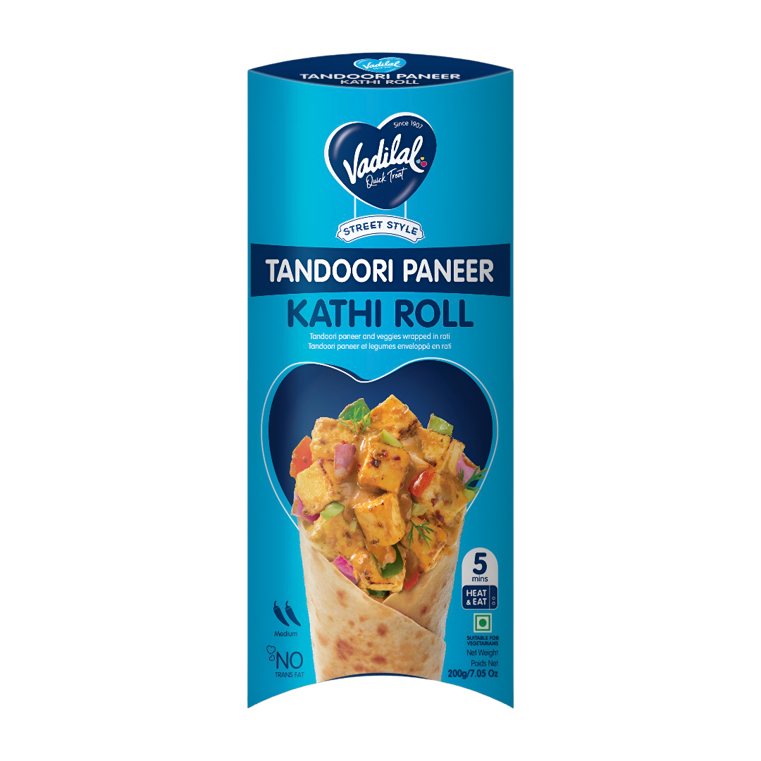 Vadilal Tandoori Paneer Kathi Roll 200 GM