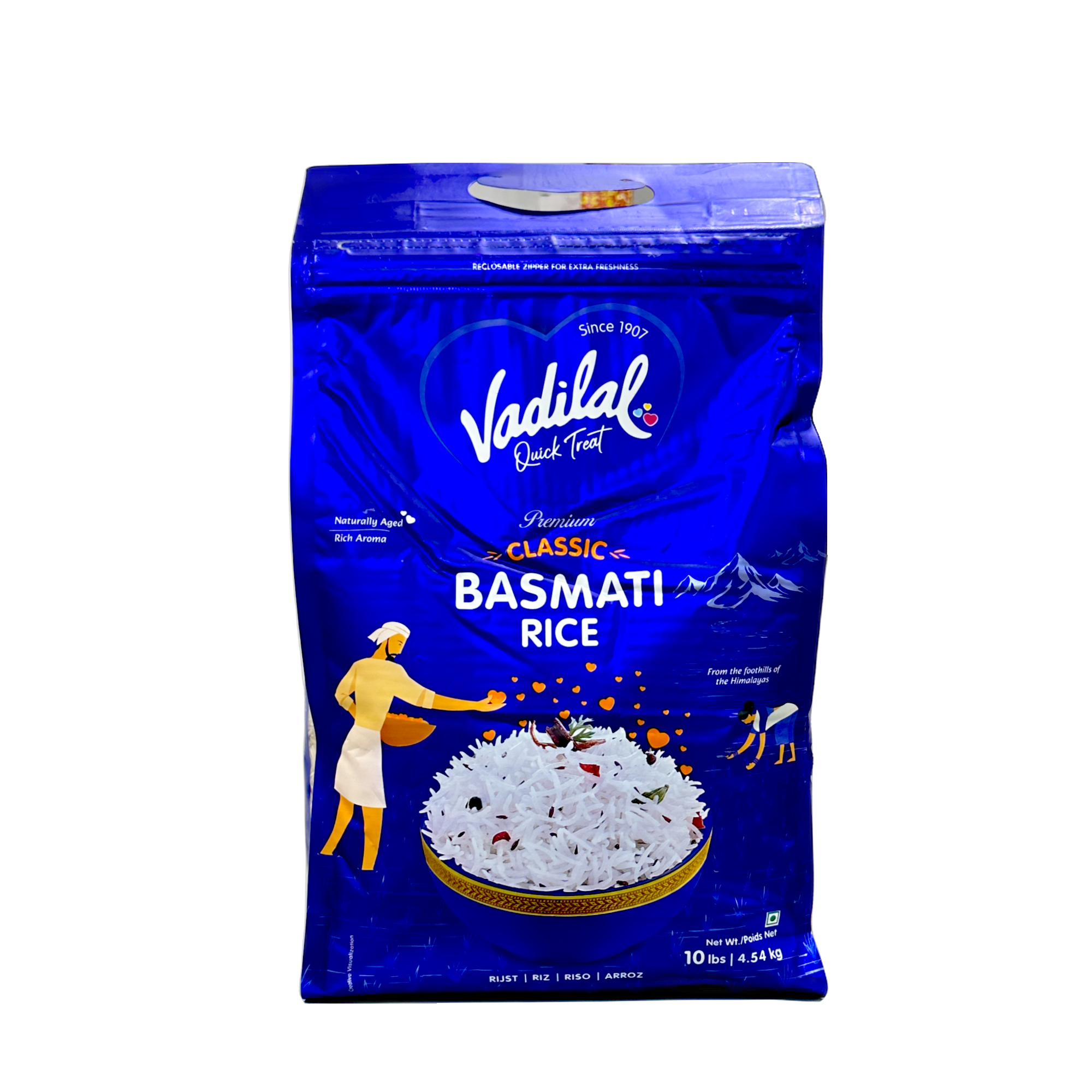 Vadilal Classic Basmati Rice 10 LBS