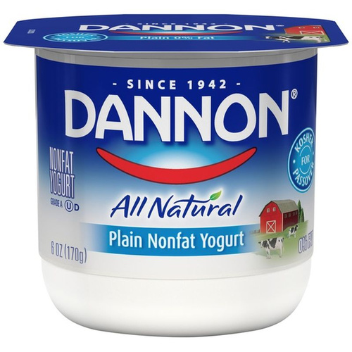 DANNON PLAIN YOG         6Z 5 OZ
