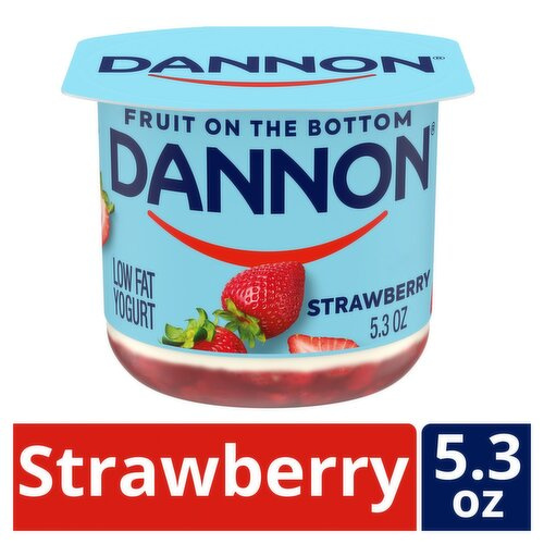 DANNON L&F STRWBERY 5.3 OZ