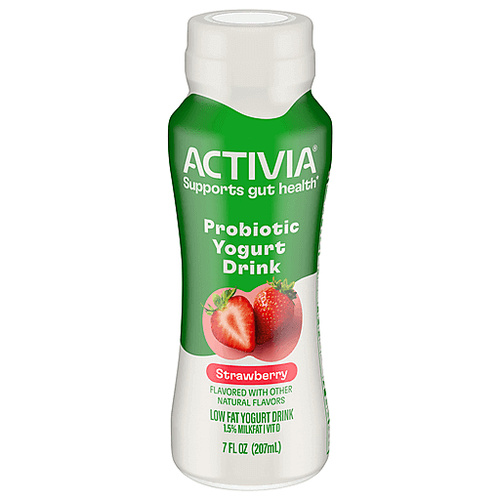 ACTIVIA DRINKABLE YOGURT STRAWBERRY 7 OZ