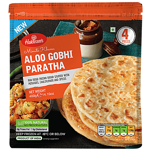 Aloo Gobhi Paratha 4 PCS