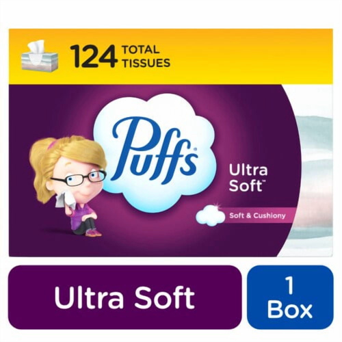 PUFFS ULTRA FAMILY    124CT 124 COUNT