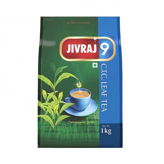 JIVRAJ 9 C.T.C. LEAF TEA 454 GM