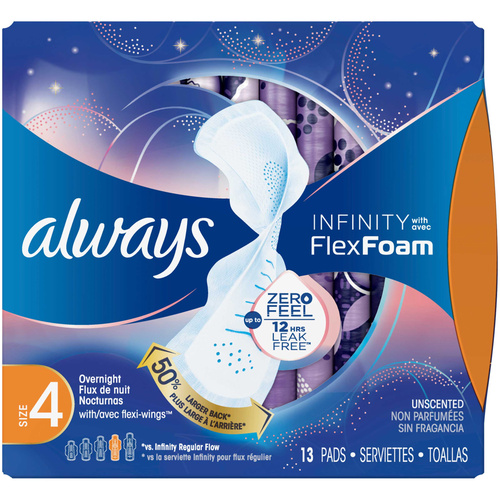 ALWAYS INFINITY NITE 13 COUNT
