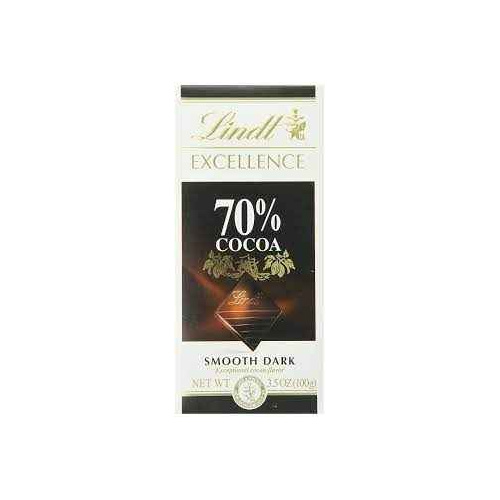LINDT DARK 70% COCOA 0.22 Lbs