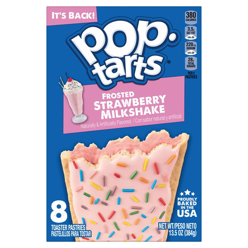 POP TARTS STWBRY MLK 13 OZ