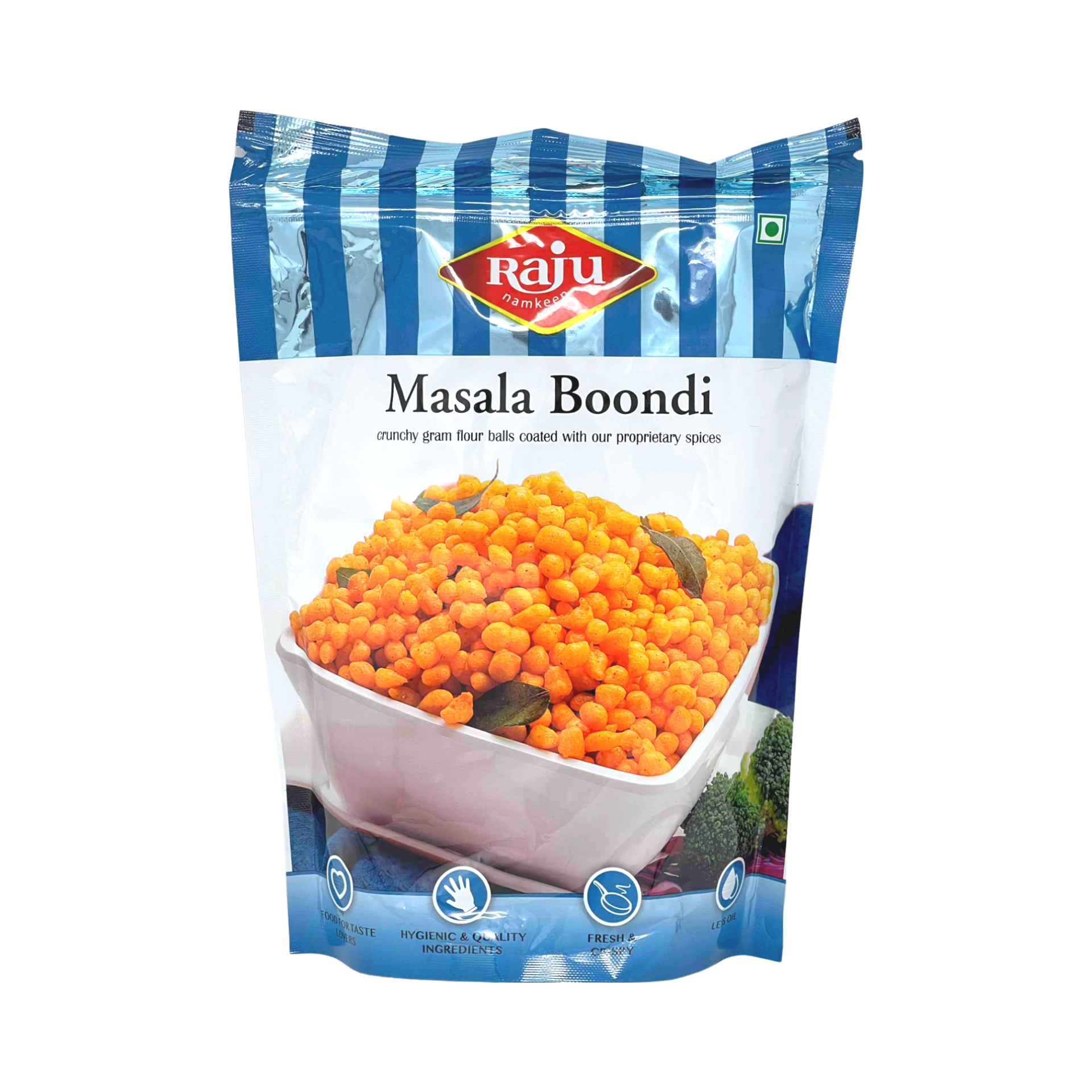Raju Namkeen Masala Boondi 400 GM