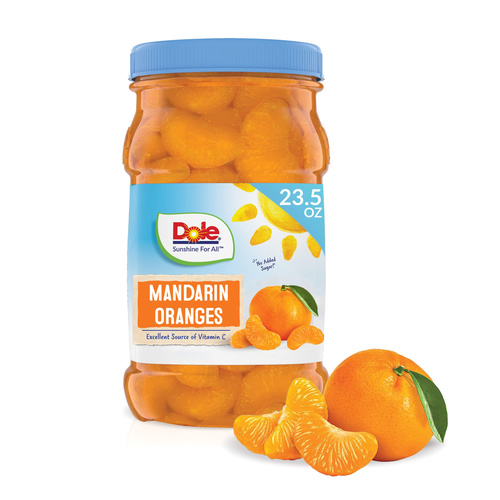 DOLE MAND ORNG PLAS 23 OZ