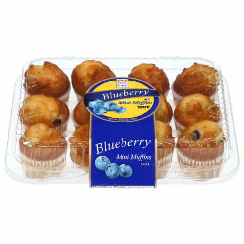 CAFE VALLEY MINI MUFFINS BLUEBERRY 10.5 OZ