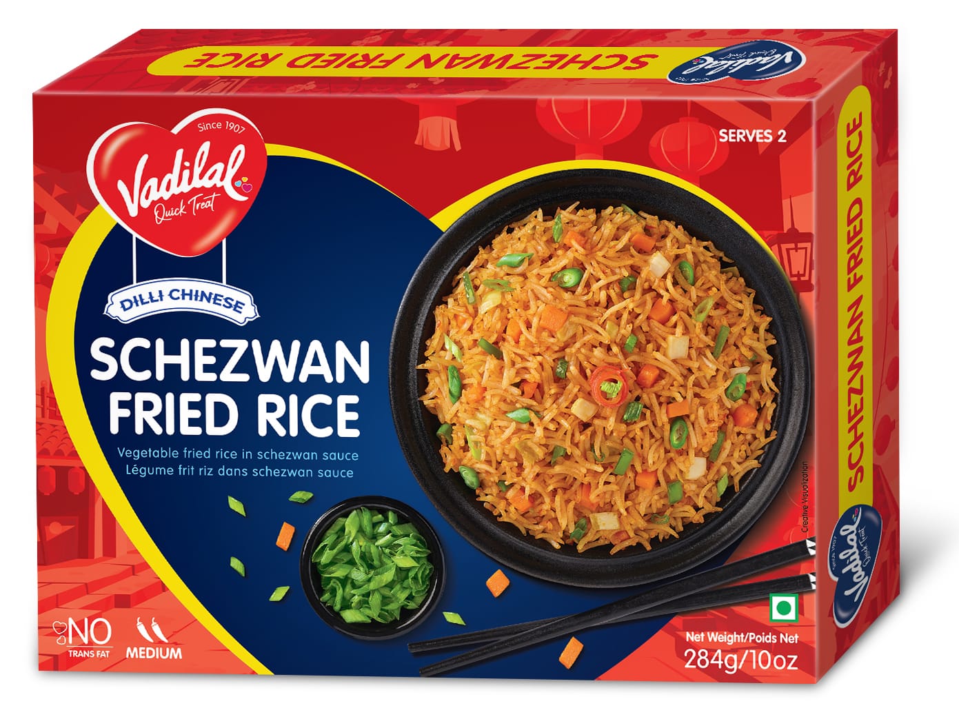 VADILAL SCHEZWAN FRIED RICE 284 GM