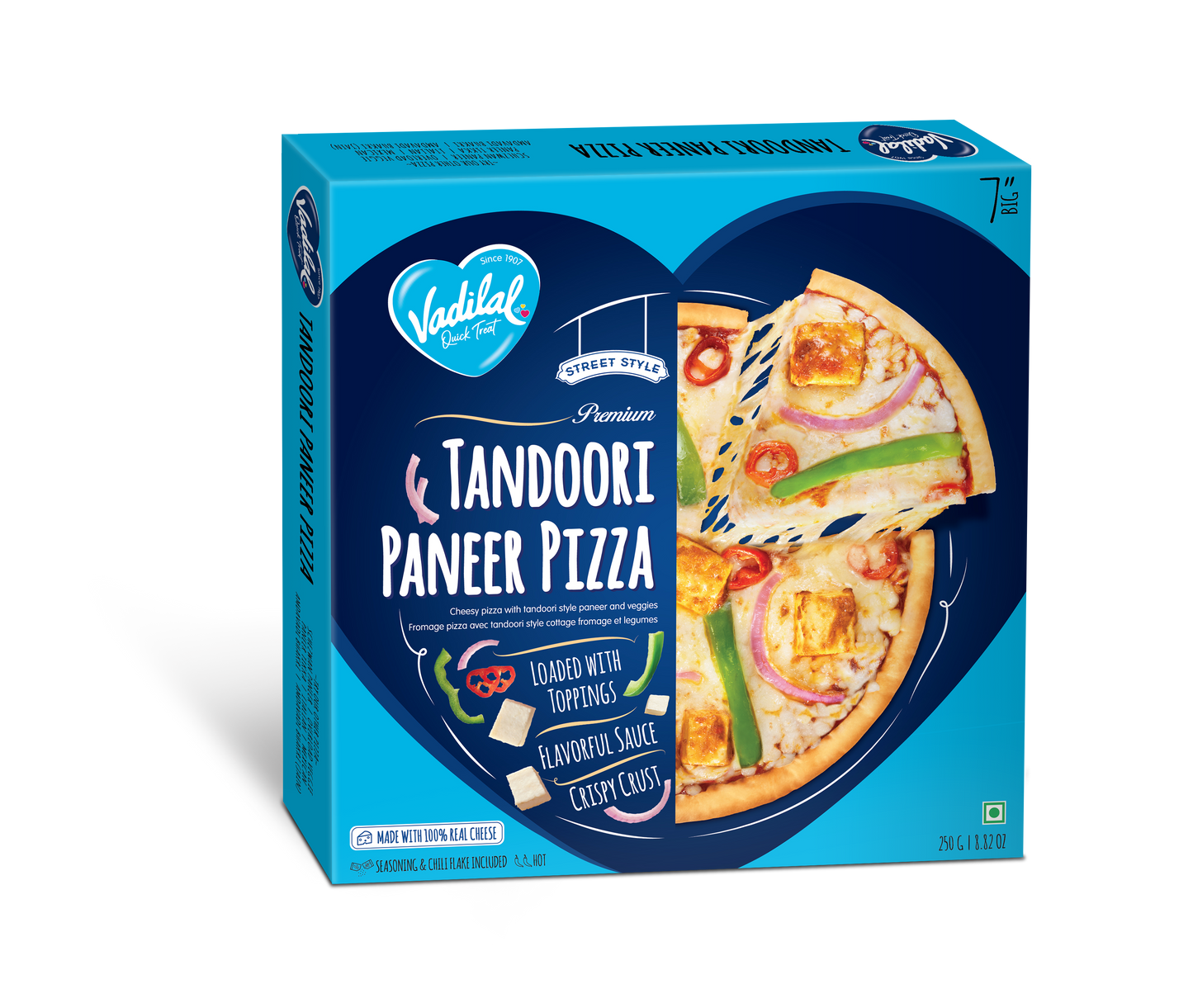 VADILALTANDOORI PANEER PIZZA 225 GM