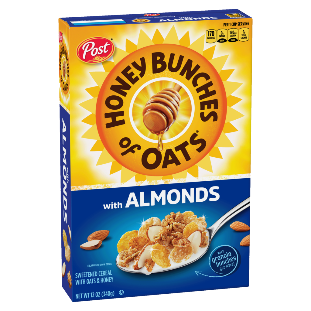 POST HONEY BUNCHES OF OATS WITH ALMONDS 350 GM